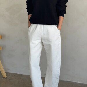 Le Bon Shoppe Arc Pants - Ecru - Small